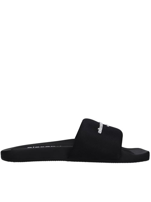 Mules in tessuto e gomma ALEXANDER WANG | 30221S059 AW POOL SLIDENERO